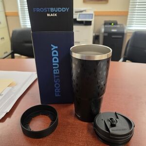 Frost Buddy Black Insulated Tumbler